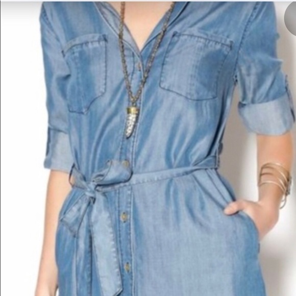 Velvet ❤️ Heart denim dress size small - Picture 1 of 6